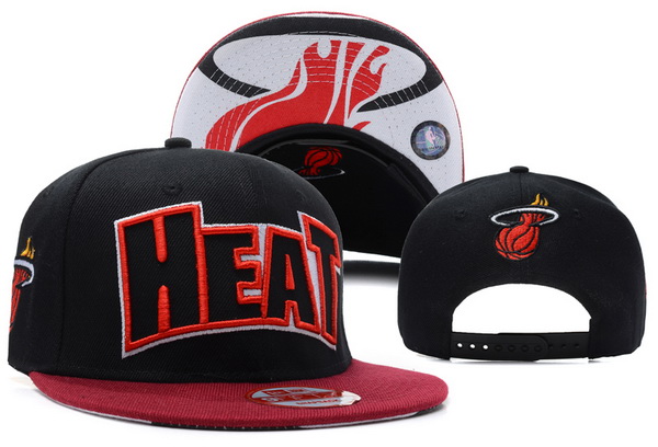 NBA Miami Heat NE Snapback Hat #192